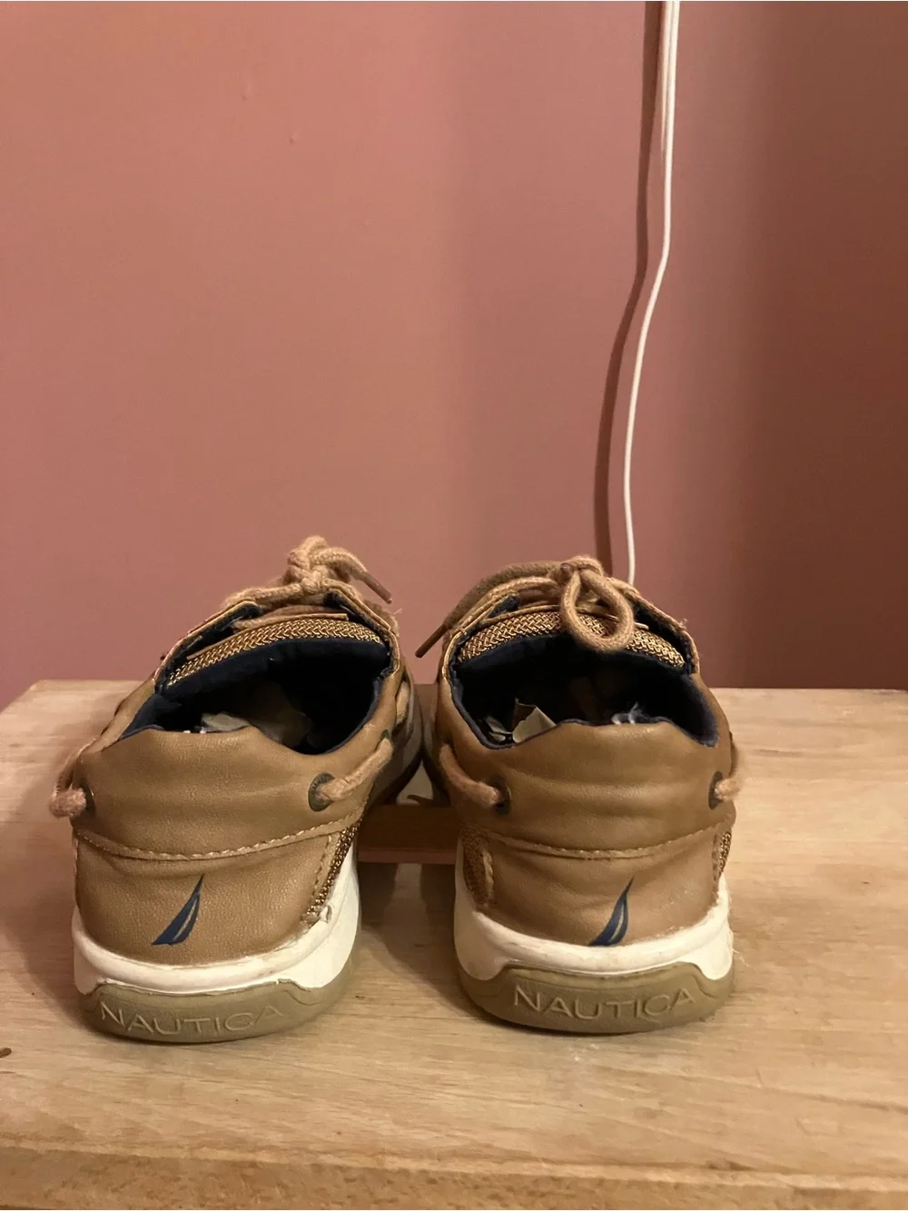 Boys’ Casual Tan Boat Shoes - Lace-Up Comfort
